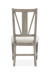 Kherivade 2 Dovetail Grey Baja Fog Upholstered Side Chairs