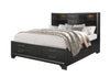 Nigave Dark Grey Queen Bed