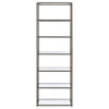 Nilpan Black Nickel 6 Shelf Bookcase