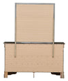 Ghungur Traditional Gray Dresser and Mirror