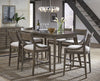 Manavle Ash Brown 7pc Counter Height Pub Set