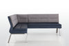 Narveli Blue Gray Storage Reversible Nook