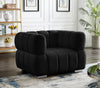 Masewadi Black Velvet Chair