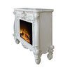 Narande Bone White Fireplace