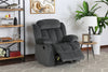 Antivade Charcoal Gray Rocking Reclining Chair