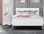 Handewadi White 2pc Bedroom Set With King Bed