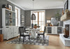 Lalewadi Wood 5pc Dining Room Set with Windsorback Chair