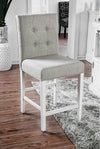 Gangapur 2 Antique White Counter Height Chairs