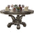 Ventura Antique Platinum Round Pedestal Dining Table