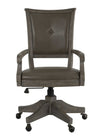 Chinchwad Wood Fully Upholstered Swivel Chair