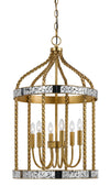 Khamale French Gold 40W x 6 Pendant