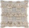 Marale Beige Cream Pillow Cover - 18x18