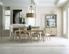 Padkhambe Alabaster 7pc Dining Room Set
