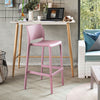 Bubnal 2 Purple Stackable Bar Stools