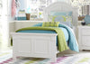 Oyster White 2pc Bedroom Set with Twin Panel Bed