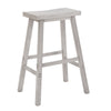 Kaurwadi White 30 Inch Sawhorse Stool