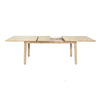 Jadhavwadi Light Brown Grey Extension Dining Table