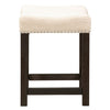 Kaneri Charcoal Ash Console Stool