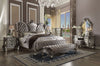 Narande Antique Platinum Tufted Queen Bed