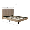 Kumbalhal Tan Catalina Queen Platform Bed