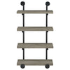 Kavane Grey Driftwood 24 Inch Wall Shelf