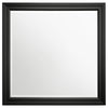 Gargoti Black Wood Mirror