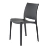 Bubnal 4 Dark Grey Stackable Dining Chairs