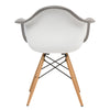 Jayshingpur Grey Eiffel Accent Chair