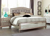 Ameni Metallic Platinum 2pc Bedroom Set with King Bed