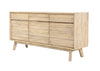 Jadhavwadi Light Brown Grey Sideboard