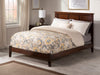 Kolindre Walnut Traditional King Bed