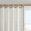 Karanje Natural Fleece Lining Curtain Panel- 50 x 84