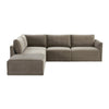 Jotewadi Taupe Modular LAF Sectional