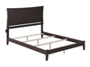 Longhe Espresso Traditional King Bed