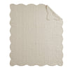 Gotewadi Cream Oversized Quilted Throw