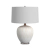 Bachi Two Tone Beige Ceramic Table Lamp