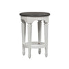 Jainyal Wirebrushed White Console Stool