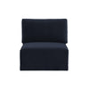 Jotewadi Navy Armless Chair