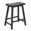 Kaurwadi Slate 24 Inch Sawhorse Counter Stool