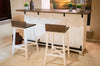 White 3pc Bar Set