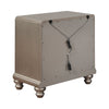 Ameni Metallic Platinum 2pc Bedroom Set with King Bed