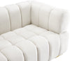 Masewadi Cream Velvet Sofa