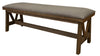 Chawl Loft Two Tone Gray Brown Bench