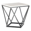 Baleghol Black Square 2pc Occasional Table Set