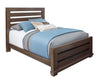 Koge Brown King Slat Bed