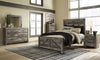Kurkunde Gray 2pc Bedroom Set With Queen Panel Bed