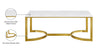 Ambavane Gold Coffee Table