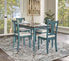 Kalamwadi Teal Blue 5pc Dining Set