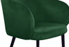 Navaraswadi Green Velvet Dining Chair