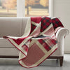 Nartawade Red Quilted Throw